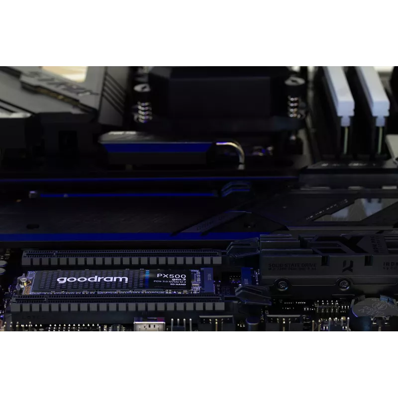 Internal SSD GOODRAM PX500 GEN.3 M.2 1 TB — PCIe 3.0 NVMe, Read 3300 MB/s, Write 2700 MB/s, 2280