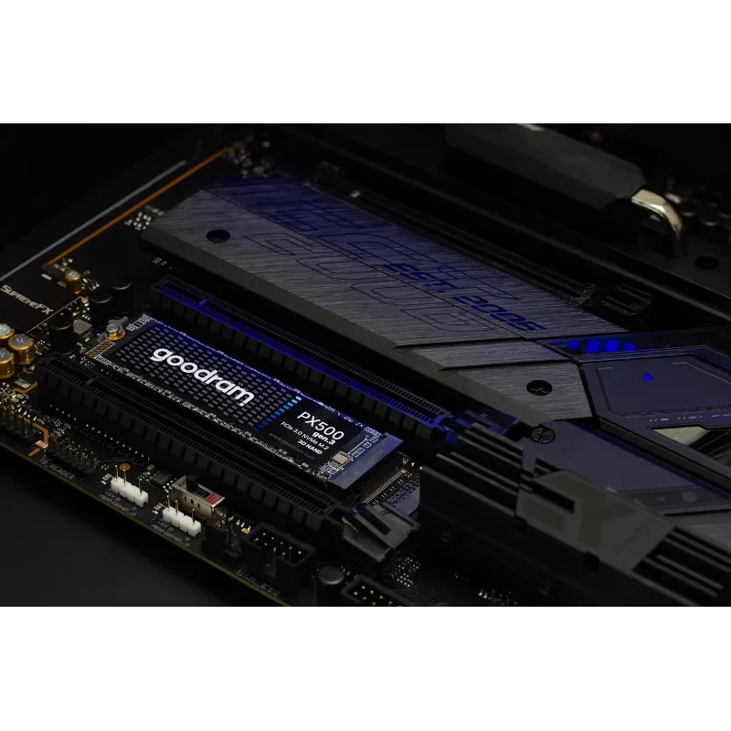 Internal SSD GOODRAM PX500 GEN.3 M.2 1 TB — PCIe 3.0 NVMe, Read 3300 MB/s, Write 2700 MB/s, 2280