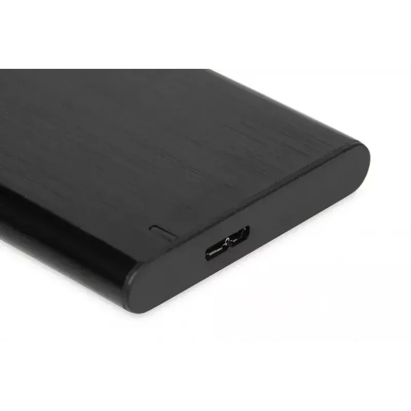 HDD/SSD enclosure IBOX HD-05 Black — 2.5 inch SATA III, USB 3.2 Gen 1 (5 Gbit/s), Micro-USB B, UASP, up to 10 TB