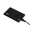 HDD/SSD enclosure IBOX HD-05 Black — 2.5 inch SATA III, USB 3.2 Gen 1 (5 Gbit/s), Micro-USB B, UASP, up to 10 TB