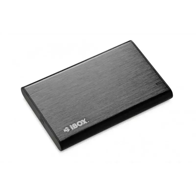 HDD/SSD enclosure IBOX HD-05 Black — 2.5 inch SATA III, USB 3.2 Gen 1 (5 Gbit/s), Micro-USB B, UASP, up to 10 TB