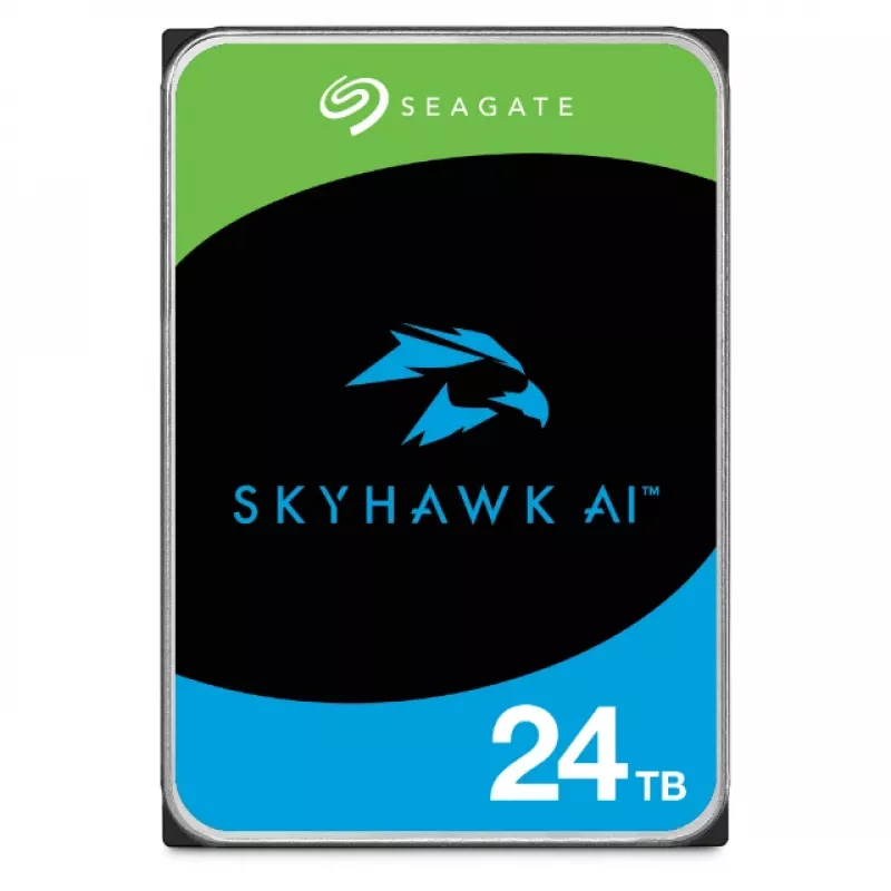Seagate SkyHawk AI internal hard drive 24 TB 7200 RPM 512 MB 3.5 inch Serial ATA III