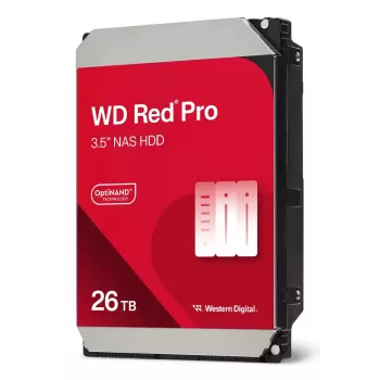 WESTERN DIGITAL Hard Drive - Wd Red Pro Wd260kfgx - 26TB - SATA 6gb/s - 3.5in - 512MB Buffer