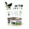 Wet cat food 3coty Chicken with goose 80 g pouch, complete adult feed, 19% protein, 12% fat, grain-free
