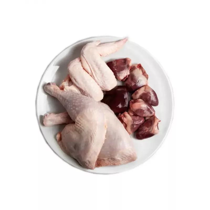 Wet cat food 3coty Chicken with goose 80 g pouch, complete adult feed, 19% protein, 12% fat, grain-free