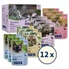 Wet cat food BOZITA 85 g sachet — Beef, Chicken, Deer, Turkey, grain-free, adult cats, 12×85g pack