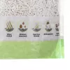 Clumping tofu cat litter DIAMENTIQ Matcha Ultra, pea fibre, dust-free, 2.5 kg