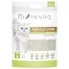 Clumping tofu cat litter DIAMENTIQ Matcha Ultra, pea fibre, dust-free, 2.5 kg