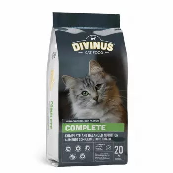 Dry cat food DIVINUS Cat Complete 20 kg — adult maintenance diet, chicken, 30% protein, 12% fat