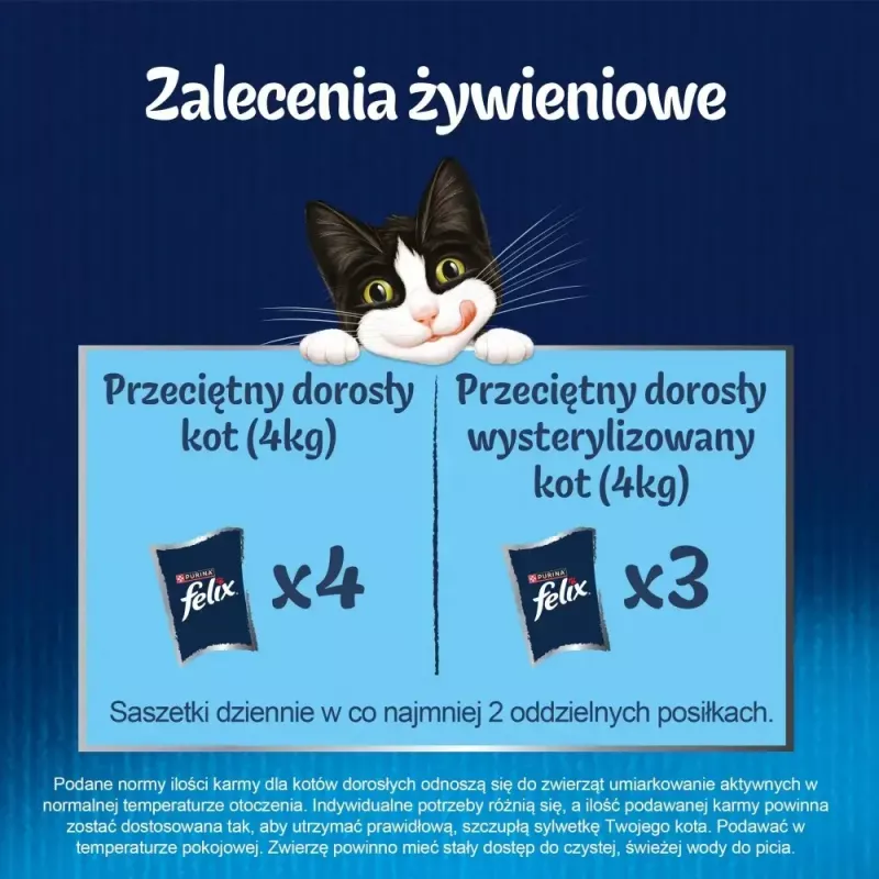 Wet cat food Purina Nestlé PURINA Felix Countryside Selection multipack 120×85 g pouches, adult, mixed flavours, gluten-free