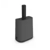 Rotho indoor storage container BIALA black for cat litter scoop 91×162×290 mm, plastic, waste bags included