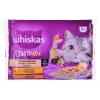 Wet cat food Whiskas 85 g pouch, adult cats, 4 x 85 g, chicken/lamb flavor, moisture 83.5%, protein 7%