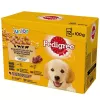 Pedigree Junior Selection Mix Wet Dog Food, 12 x 100 g