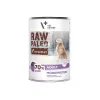 Wet dog food VETEXPERT RAW PALEO Adult Monoprotein Duck 400 g, gluten‑free, soy‑free, for food allergies