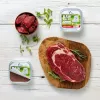 Wet puppy food VETEXPERT RAW PALEO Pate Mini Beef — single-protein beef 150 g can for small breed puppies