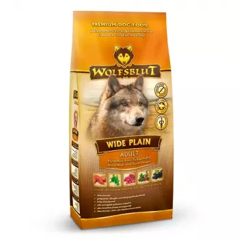 Dry dog food Wolfsblut Wide Plain Horse single-protein horse recipe, 2 kg, grain-free, adult dogs
