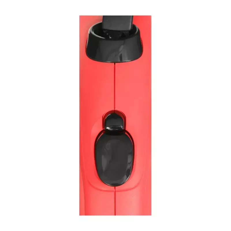 Retractable dog lead Flexi New Classic 5 m, black nylon tape, for large breeds up to 50 kg