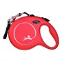 Retractable dog leash Flexi New Classic 8 m, tape lead, black, suitable for large breeds up to 50 kg