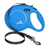 Retractable leash Flexi New Classic 8 m — Flexi 8 m cord lead, blue, L, max load 50 kg