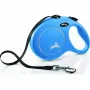 Retractable leash Flexi New Classic 8 m — Flexi 8 m cord lead, blue, L, max load 50 kg