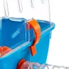 Cage FERPLAST Combi 2 for Hamster, Blue Transparent, W795×D295×H263 mm, Technopolymer
