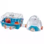 Cage FERPLAST Combi 2 for Hamster, Blue Transparent, W795×D295×H263 mm, Technopolymer