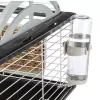 Cage FERPLAST Casita 80 for guinea pigs 780×480×500 mm, metal and plastic, grey/black-white