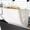 Cage FERPLAST Casita 80 for guinea pigs 780×480×500 mm, metal and plastic, grey/black-white