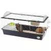 Cage FERPLAST Casita 120 for Rabbits and Guinea Pigs, Metal/Plastic, 1190×580×600 mm, White/Taupe