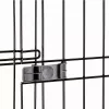 Hard pet carrier FERPLAST Superior 770×510×550 mm — metal/plastic cage for small dogs 5–9.9 kg, black