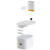 Pet fountain FERPLAST ASTRA 3L with motion sensor — 3 L technopolymer, battery/DC powered, 3-stage filtration
