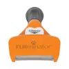 Deshedder brush FURminator FUR151388 for medium dogs (10–25 kg), short coat, grey orange