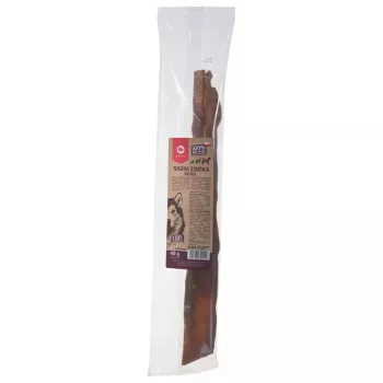 Dog chew toy MACED Wild boar skin 45 cm — natural hide chew, 40 g, venison flavor, sugar- and gluten-free