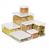 Feed container rotho Dispenser Loft 11610 rectangular 2.25 L, technopolymer, white, 200×150×96 mm