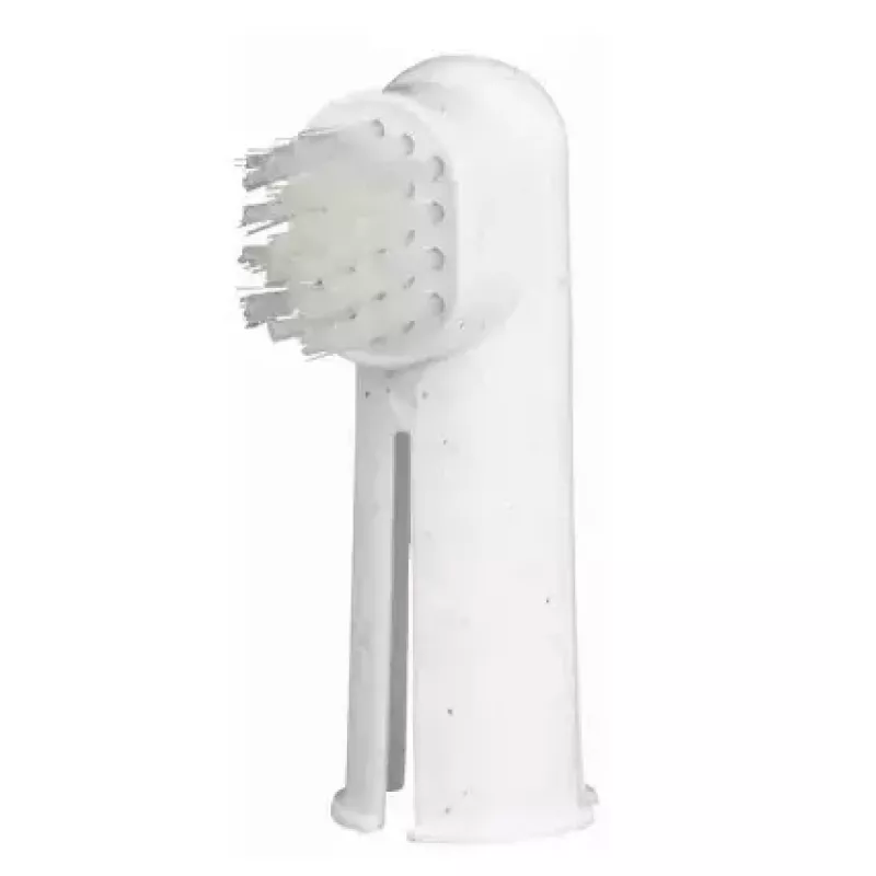 Finger toothbrush for dogs Trixie 2561, single-piece soft silicone brush for small dogs and puppies
