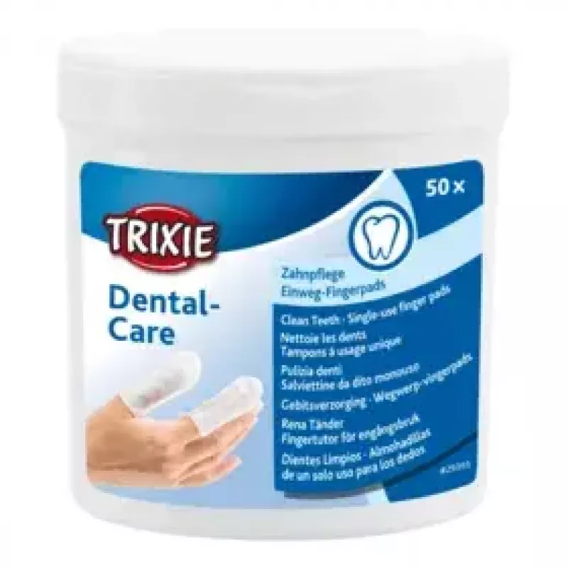 Pet brush Trixie TX-29393 transparent — hygiene brush for cats, dogs, rabbits, 300 g, pack of 50