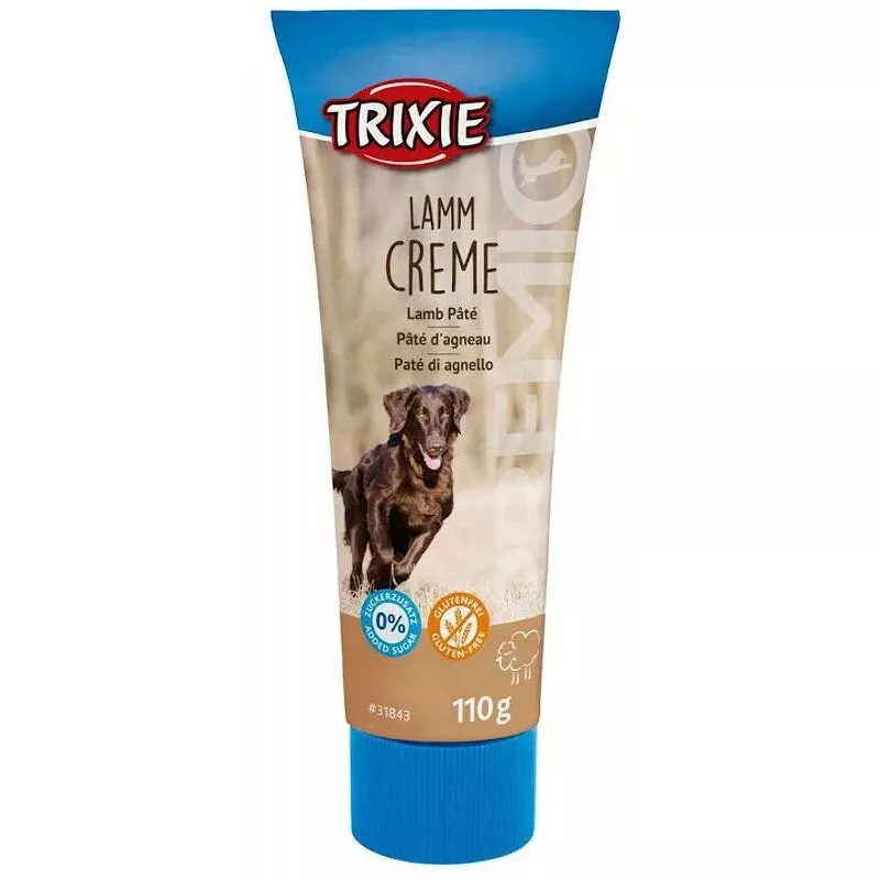 Canned dog pate Trixie TX-31843, lamb paste 110 g, protein 9.8%, fat 24.7%, moisture 60%