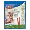Supplementary meaty cat treats Trixie 42723, turkey flavour, 25 g sachet, pack of 5, protein 33.5%, fat 20%