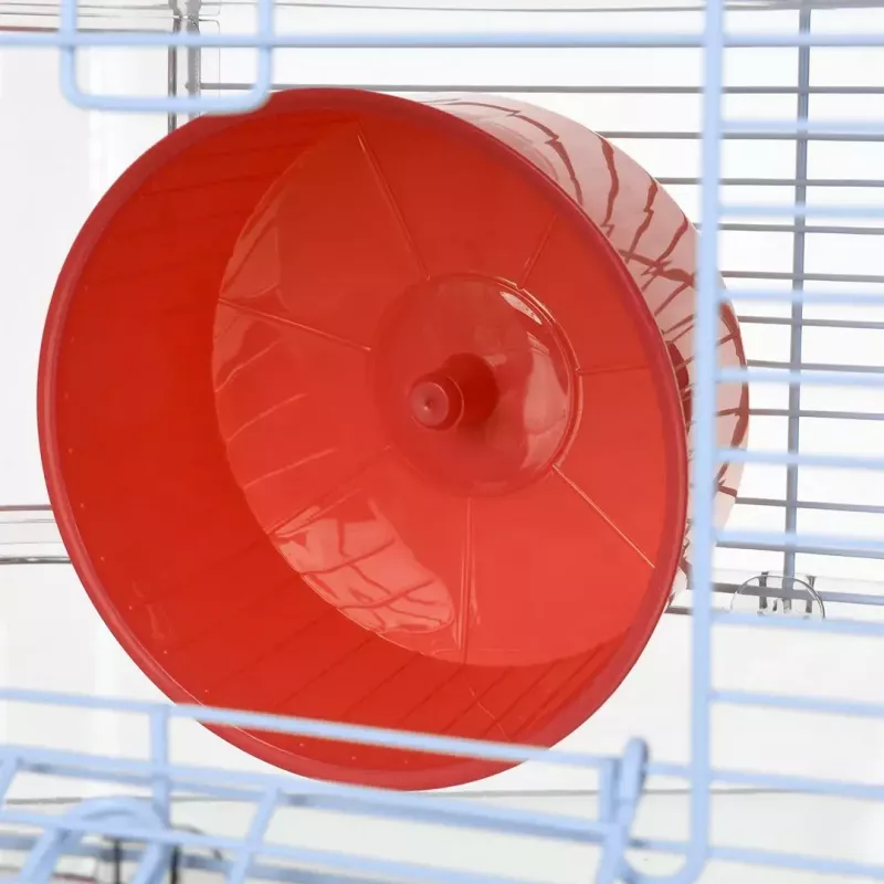 Rodent cage ZOLUX Rody3 Trio — small animal habitat, metal/plastic, 410×270×530 mm, 3 kg, includes wheel