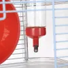Rodent cage ZOLUX Rody3 Trio — small animal habitat, metal/plastic, 410×270×530 mm, 3 kg, includes wheel