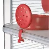 Rodent cage ZOLUX Rody3 Trio — small animal habitat, metal/plastic, 410×270×530 mm, 3 kg, includes wheel