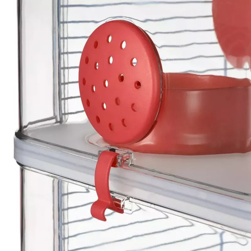 Rodent cage ZOLUX Rody3 Trio — small animal habitat, metal/plastic, 410×270×530 mm, 3 kg, includes wheel