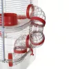 Rodent cage ZOLUX Rody3 Trio — small animal habitat, metal/plastic, 410×270×530 mm, 3 kg, includes wheel