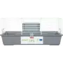 Rodent cage ZOLUX Primo 80 cm — white/grey, 80 cm length, 810×360×540 mm, metal/plastic