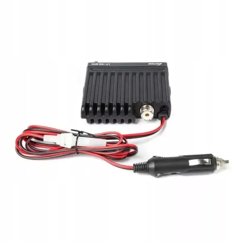 Car CB radio Luiton LT-198, 40 AM/FM channels, 4 W, 12–24 V, black, cigarette lighter plug