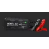 Battery charger NOCO GENIUS10 EU 10 A for 6V and 12V batteries — maintenance and desulphurisation, 150 W, Li‑Ion/AGM/Gel, IPX water‑resistant