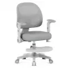 Swivel chair mark adler Junior 5.0 — ergonomic mesh back, foam seat, adjustable height 42–54 cm, grey