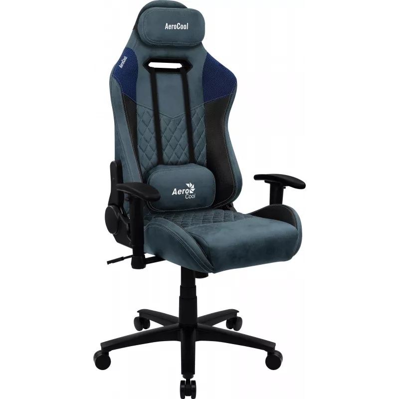 Aerocool DUKE AeroSuede Universal gaming chair Black, Blue