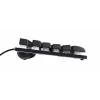 Trust GXT 833 Thado keyboard Gaming USB Dutch Black, Silver
