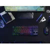 Trust GXT 833 Thado keyboard Gaming USB Dutch Black, Silver